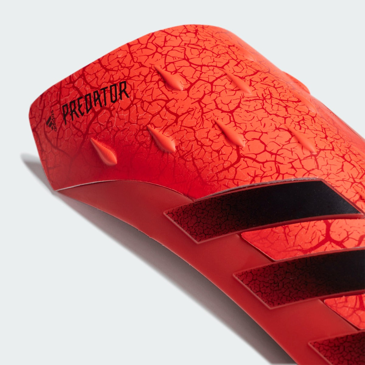 Adidas Predator League Shin Guards - Solar Red-Black (Detail 1)