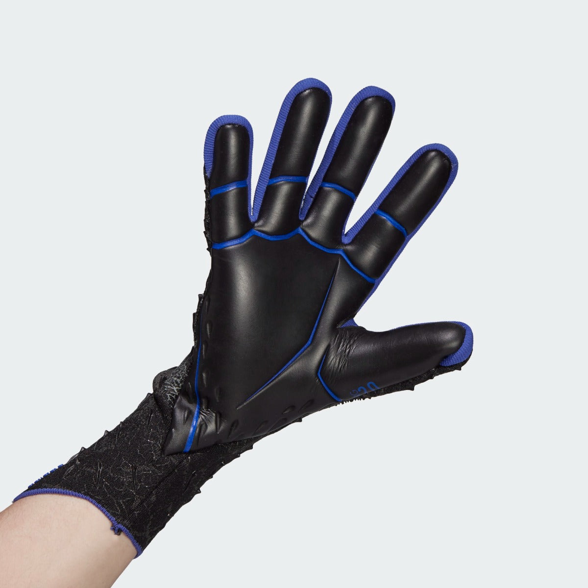 Adidas Predator Pro Negative Cut Goalkeeper Gloves - Black-Sonic Ink (Single - Inner)