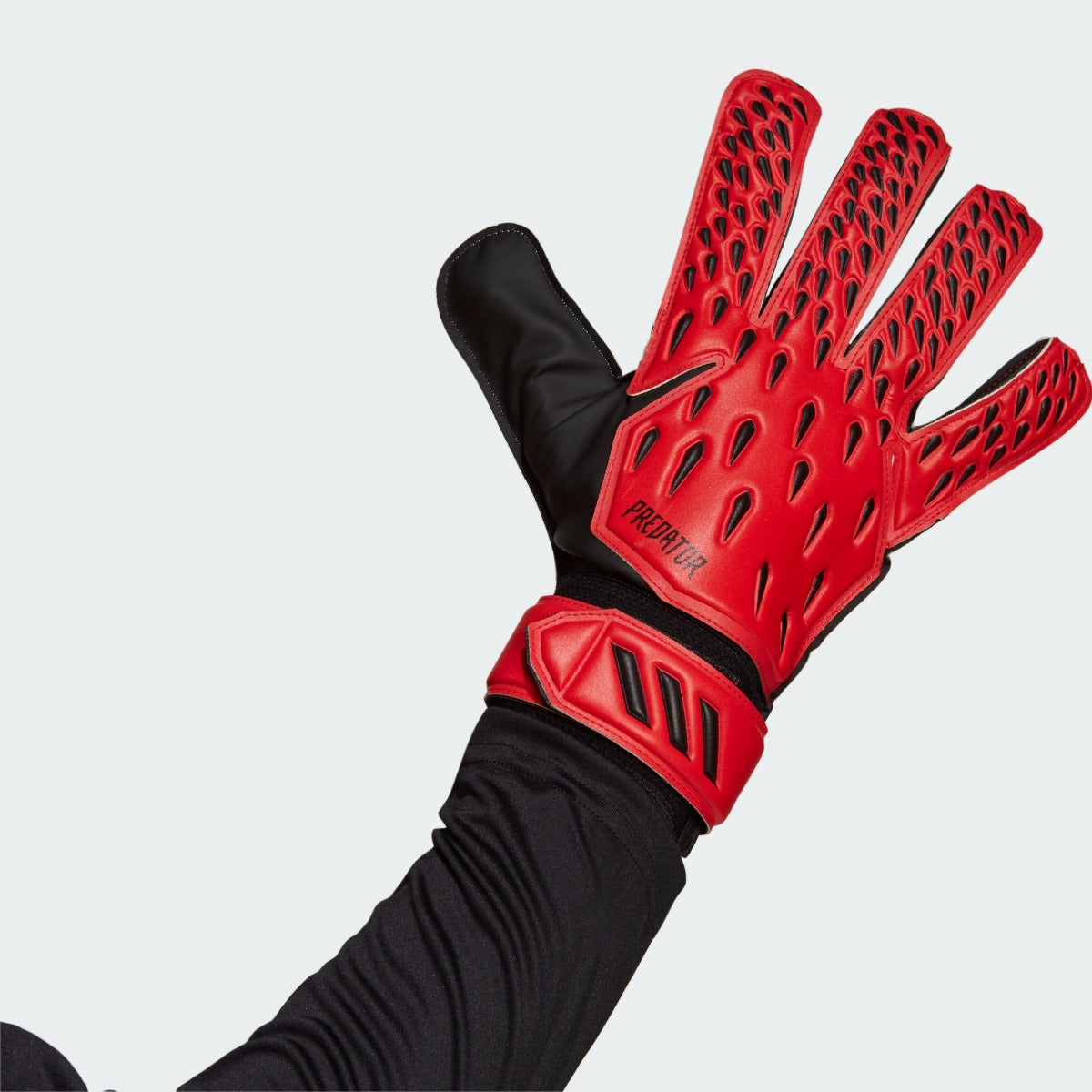 Adidas Predator Training Goalkeeper Gloves - Red-Black (Single - Outer)