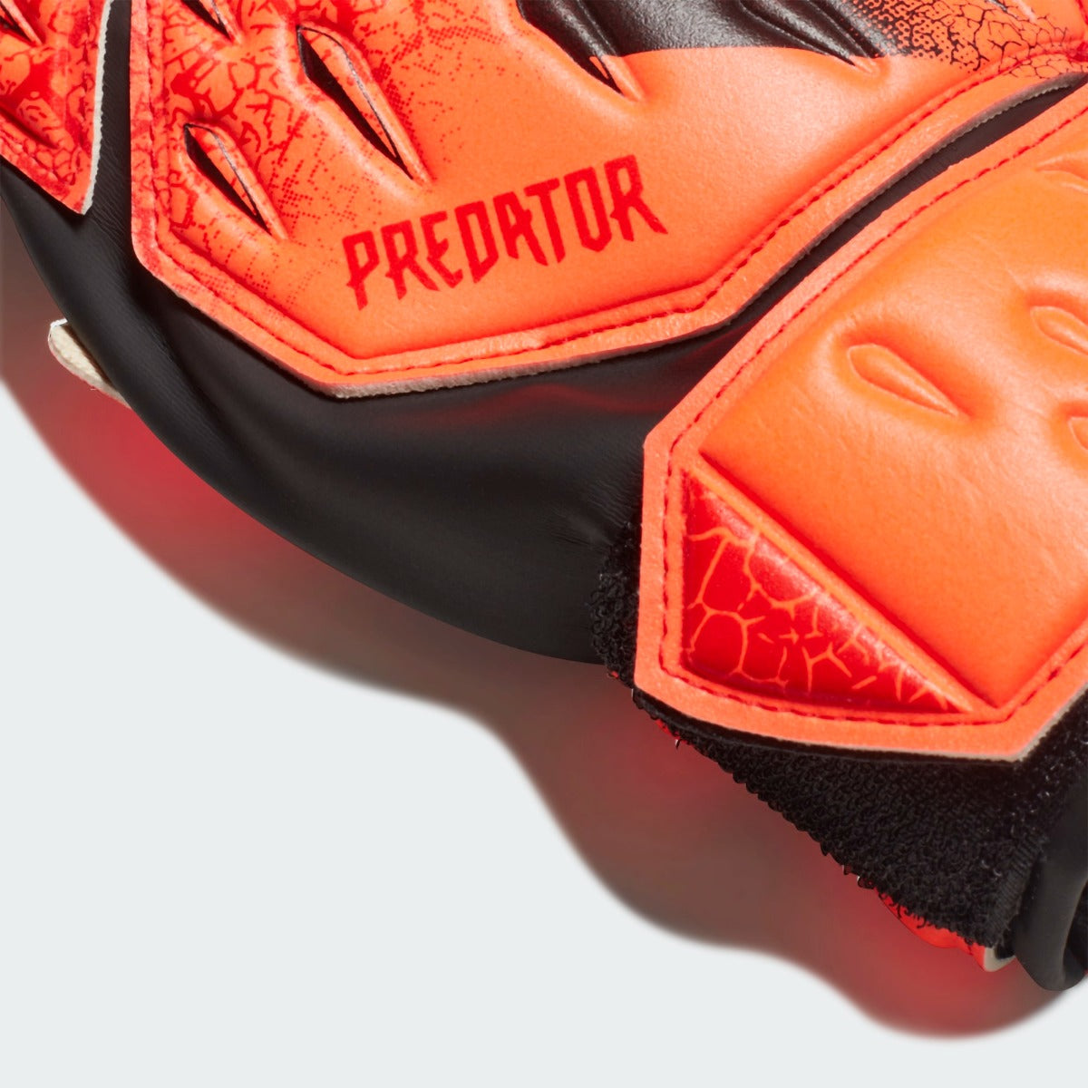Adidas JR Predator Match FS  Goalkeeper Gloves - Orange-Black (Detail 2)