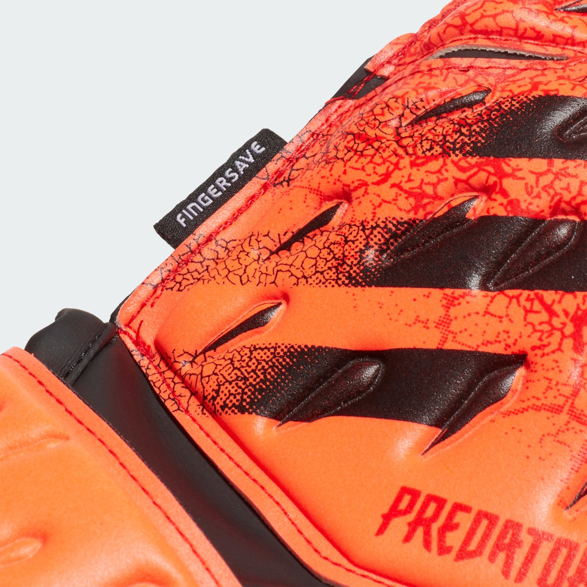Adidas JR Predator Match FS  Goalkeeper Gloves - Orange-Black (Detail 1)