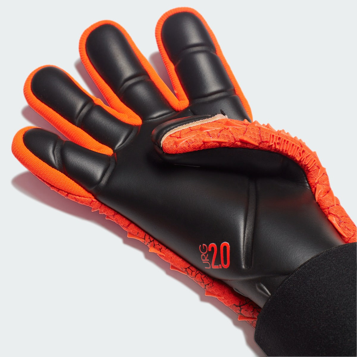 adidas JR Predator GL Pro Goalkeeper Glove - Solar Red-Black (Detail 1)