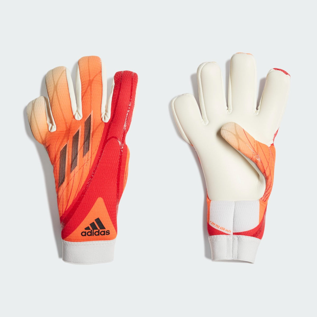 Adidas Youth X League Goalkeeper Gloves - Solar Red (Set)