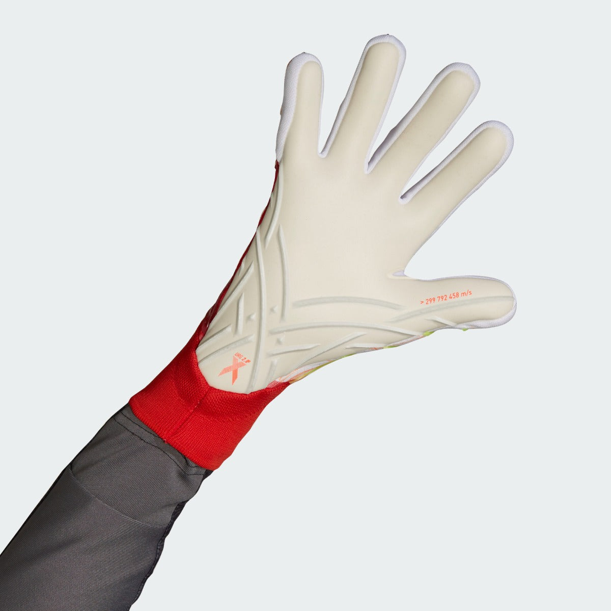 Adidas X PRO Goalkeeper Gloves - Solar Red (Single - Inner)