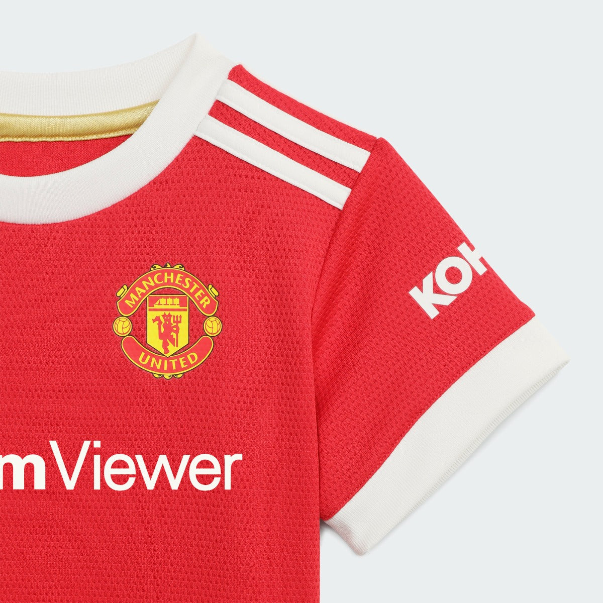 Adidas 2021-22 Manchester United Home Baby Set - Red-White (Detail 2)