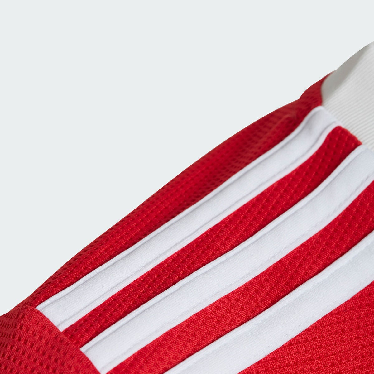 Adidas 2021-22 Manchester United Youth Home Jersey - Red-White (Detail 3)