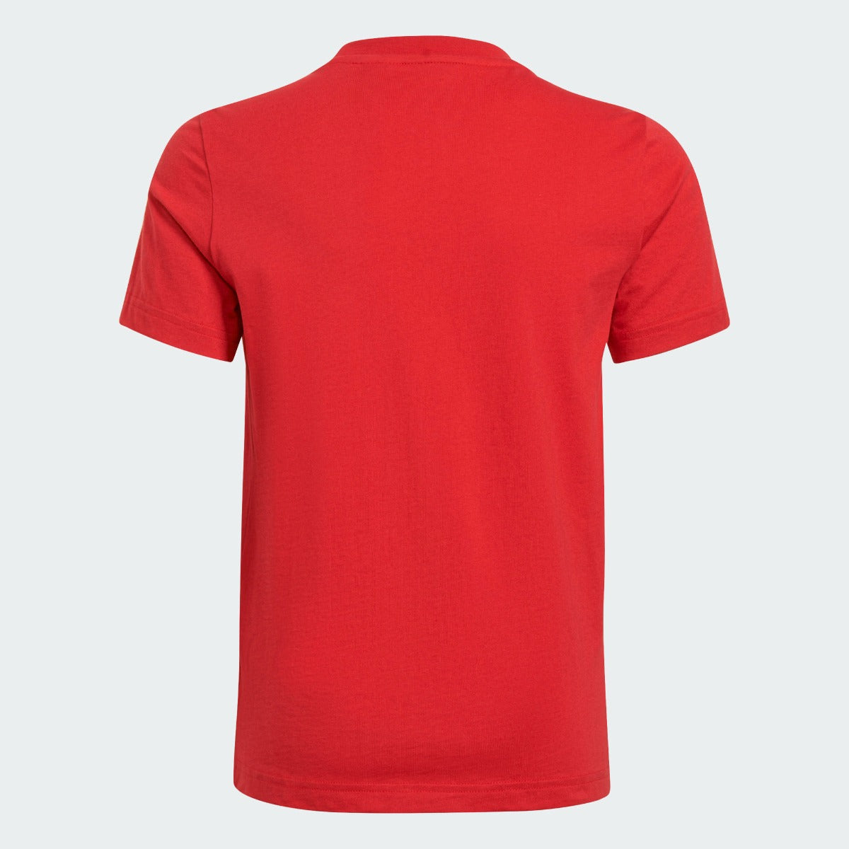 Adidas 2021-22 Manchester United Youth Tee - Red (Back)