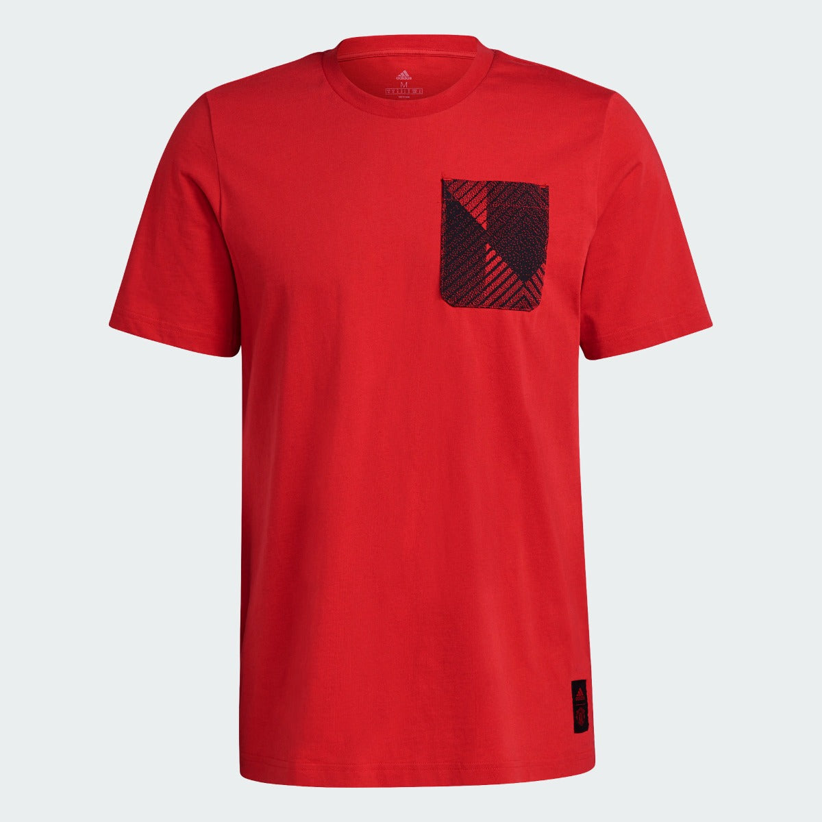 Adidas 2021-22 Manchester United Street Tee - Red (Front)
