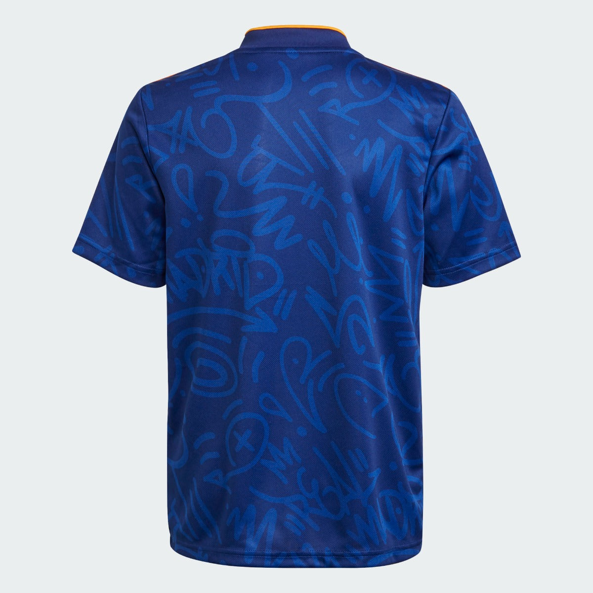 Adidas 2021-22 Real Madrid Youth Away Jersey - Victory Blue (Back)