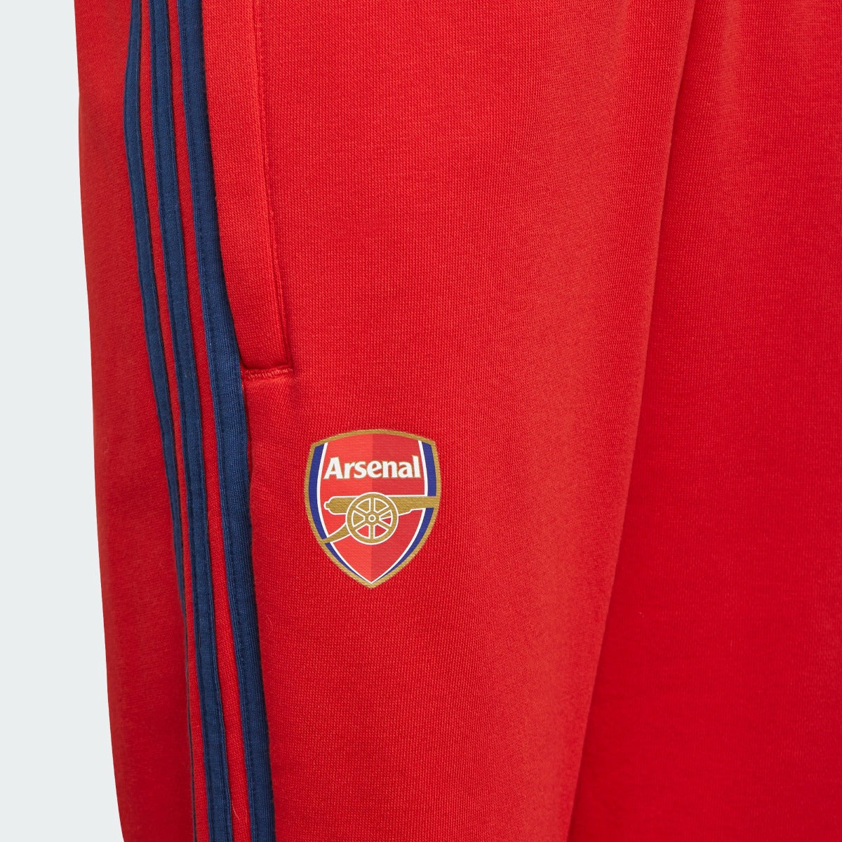 Adidas 2021-22 Arsenal Youth Sweatpants- Scarlet (Detail 2)