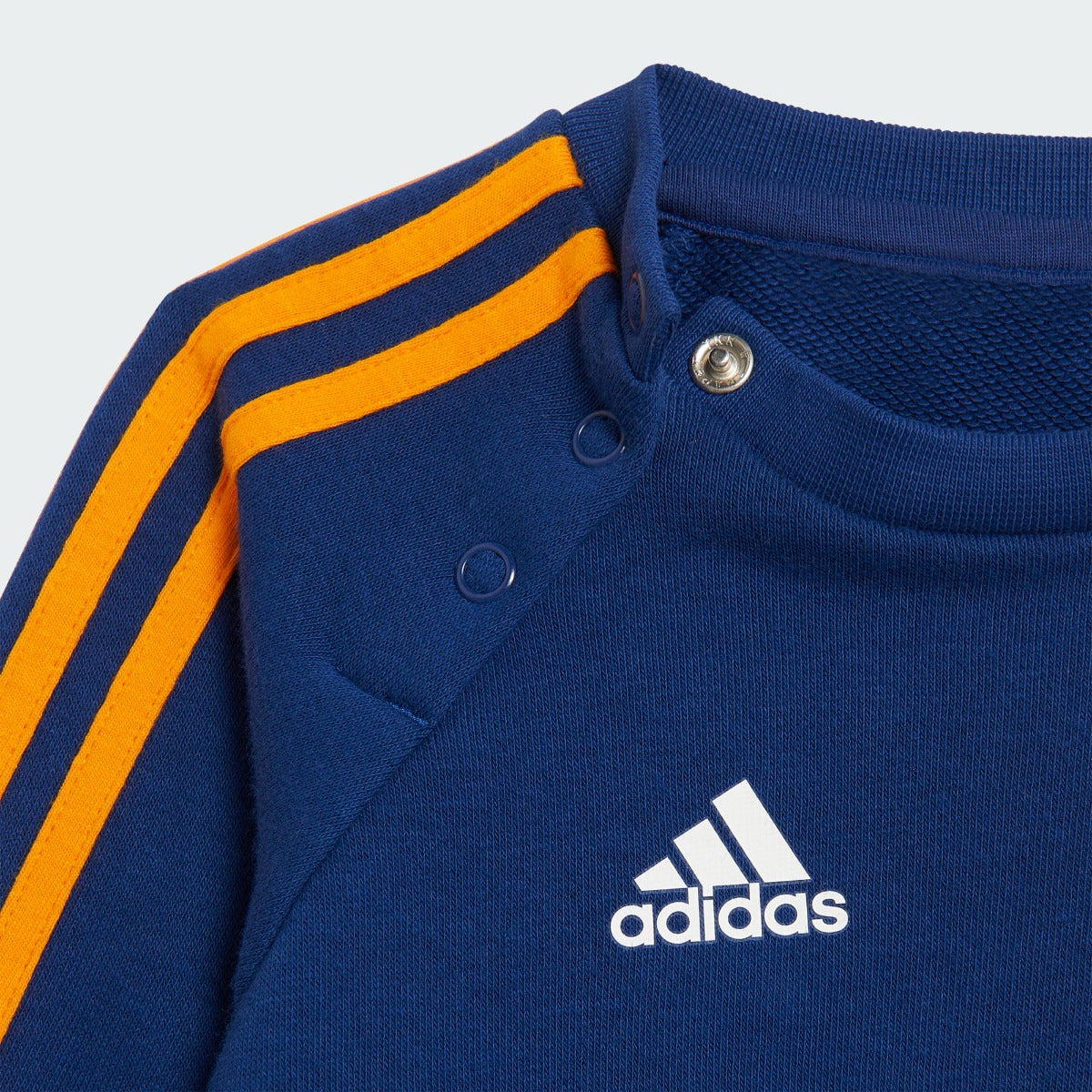 Adidas 2021-22 Real Madrid 3 Stripes Baby Jogger - Victory Blue (Detail 2)