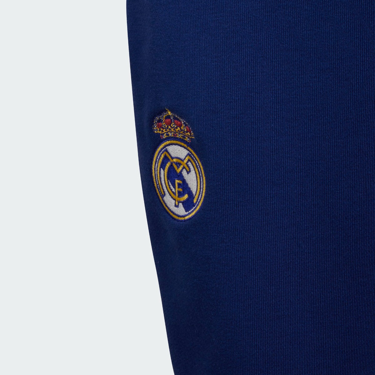 Adidas 2021-22 Real Madrid Youth Sweatpants - Navy-Orange (Detail 1)