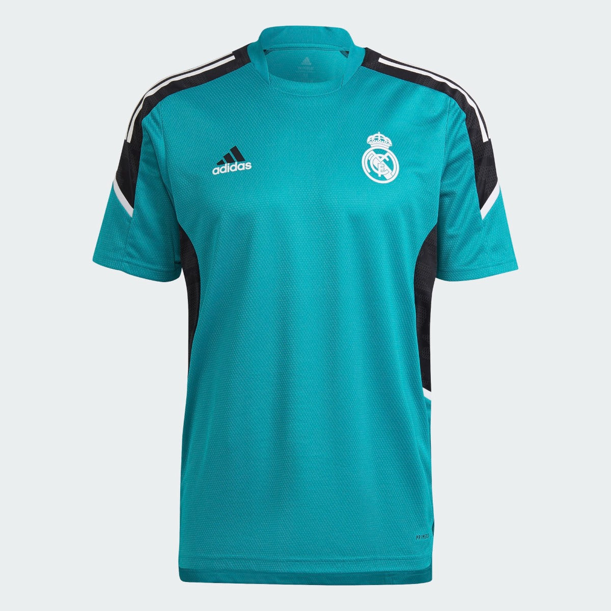 Adidas 2021-22 Real Madrid Euro Training Jersey - Teal (Front)