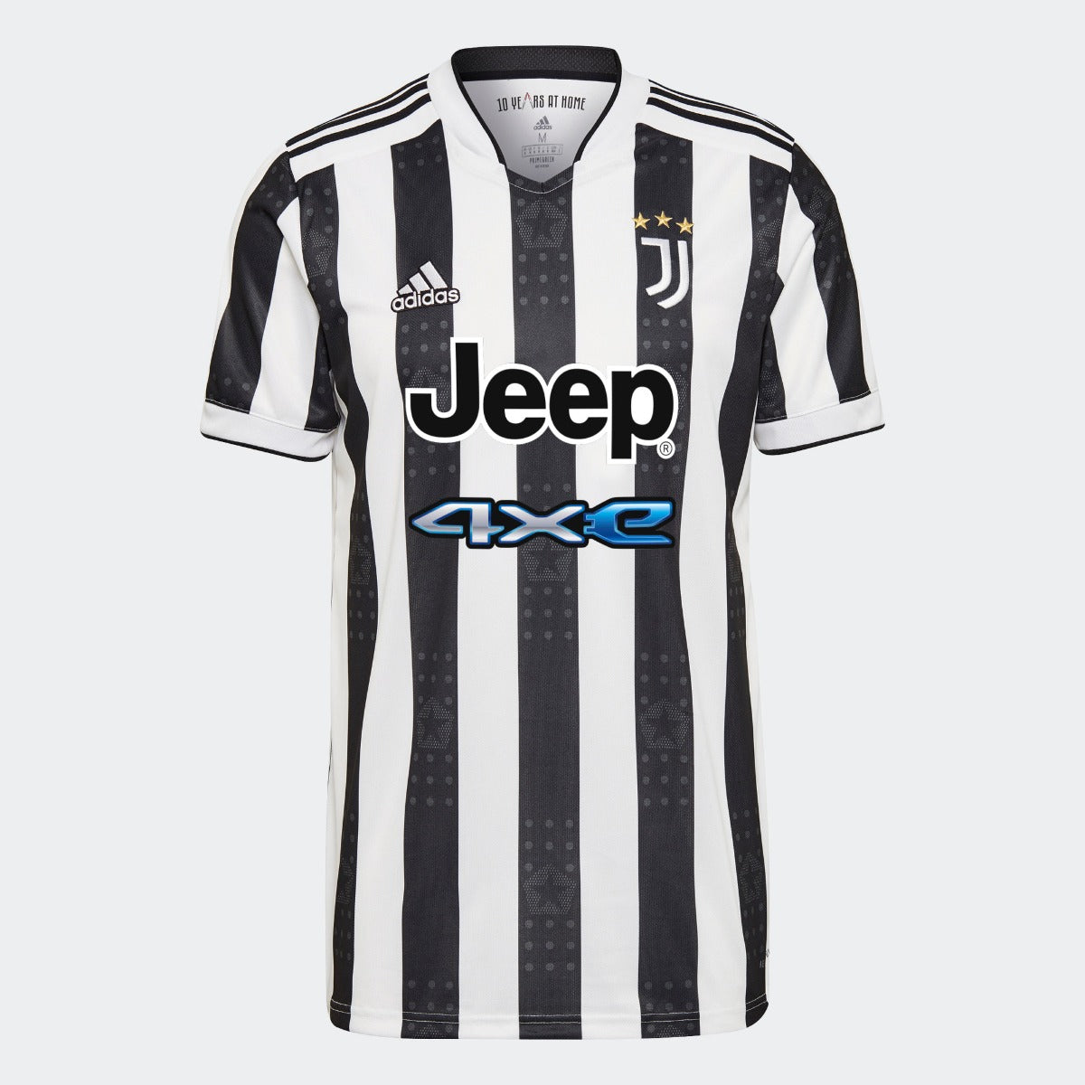 Adidas 2021-22 Juventus Home Jersey - White-Black (Front)