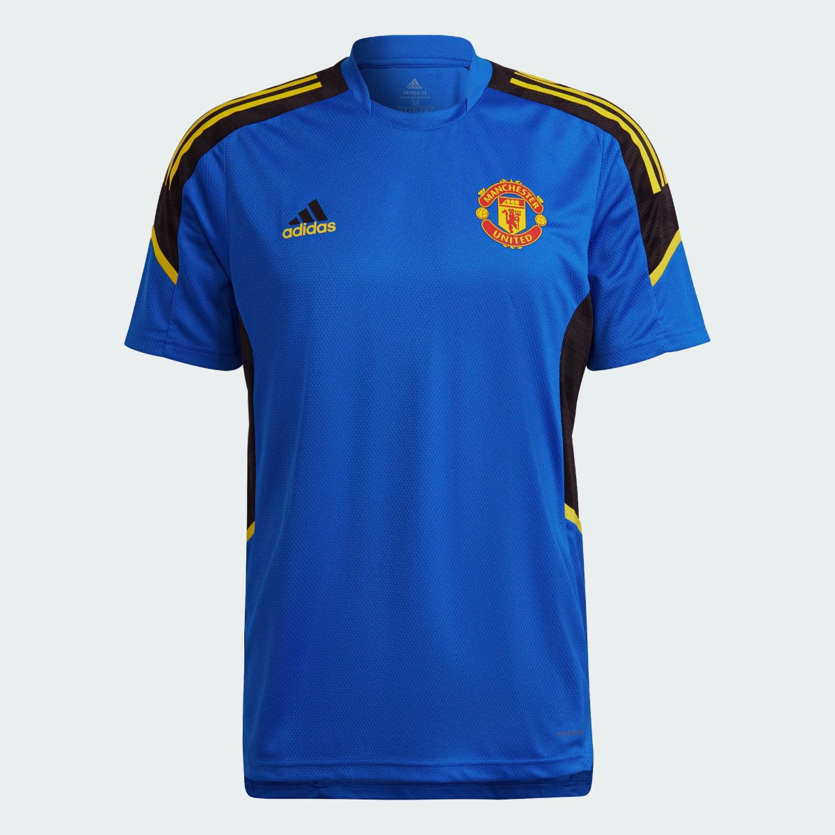 Adidas 2021-22 Manchester United Euro Training Jersey - Glow Blue (Front)