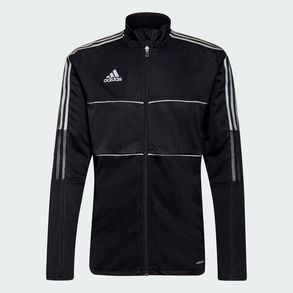 Adidas Tiro Track Jacket - Black-White (Front)
