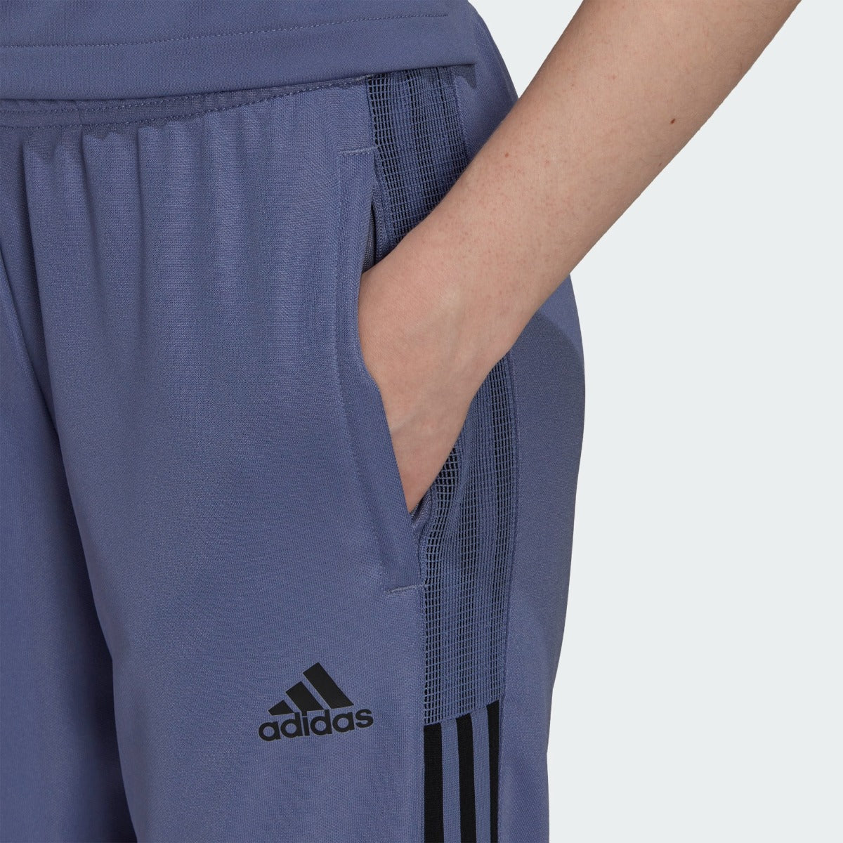 Adidas Women Tiro Track Pants BL - Orbit Violet (Detail 1)