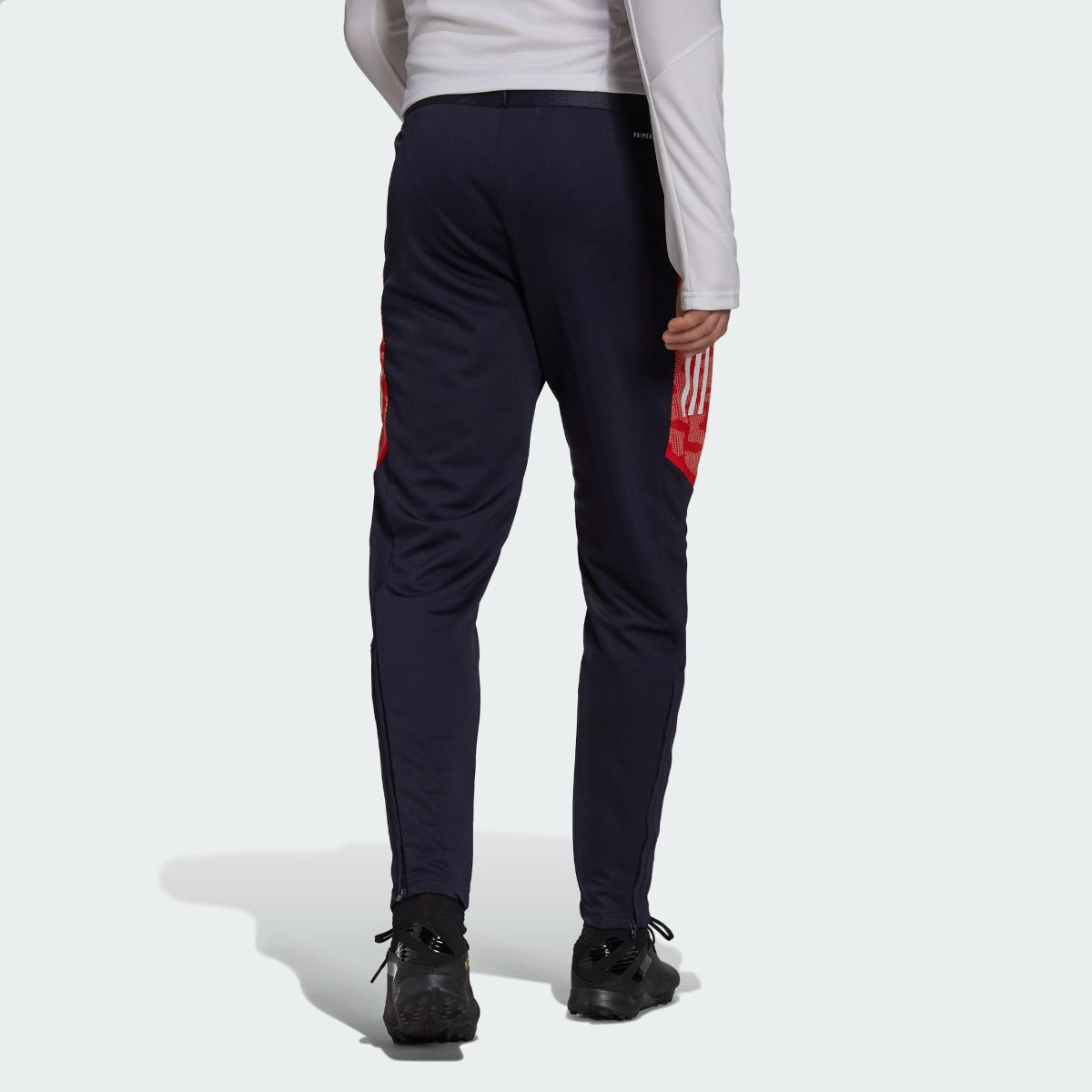Adidas 2021-22 Bayern Munich Euro Training Pants - Navy-Red-White (Model - Back)