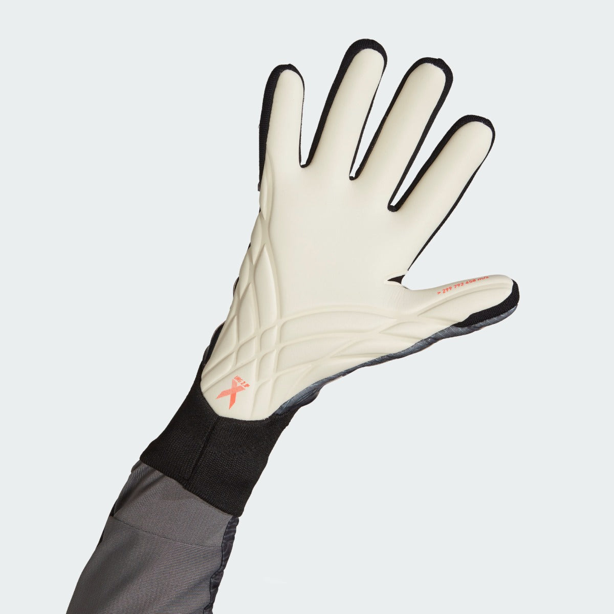 Adidas X Pro Goalkeeper Gloves - Black-Grey-Blue (Single - Inner)