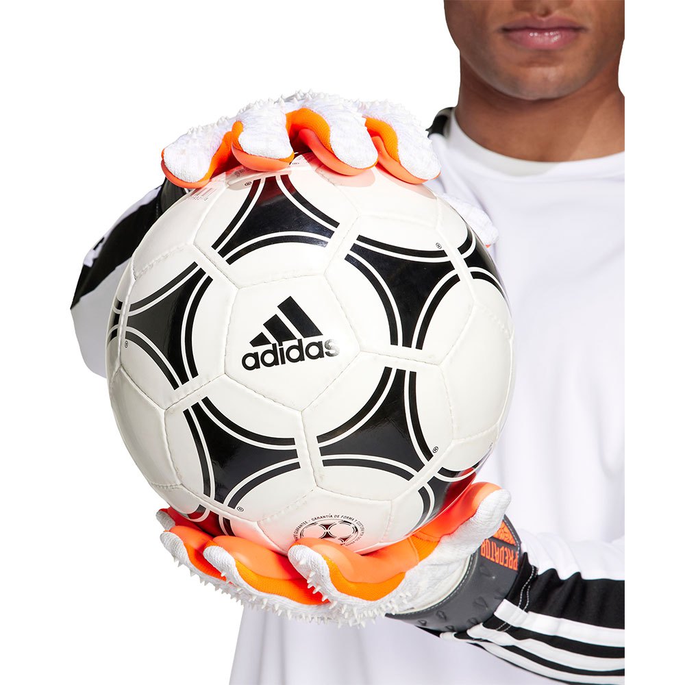 Adidas Predator League Goalkeeper Gloves - White-Grey-Orange (Model 1)