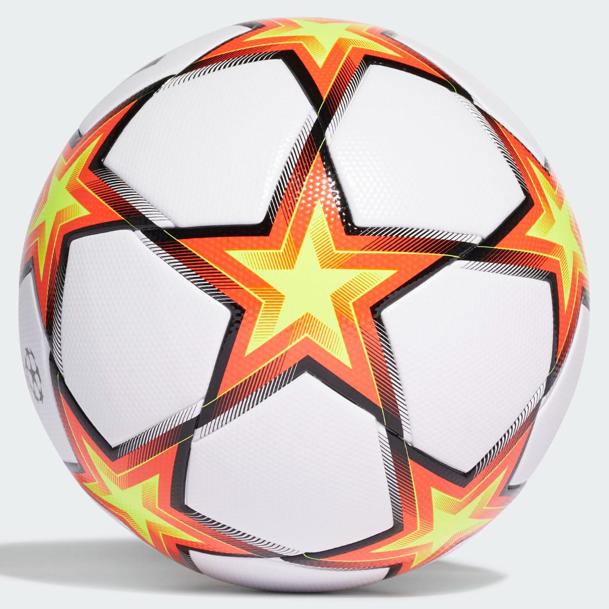Adidas UCL League Pyrostorm Ball - White-Solar Red-Yellow (Back)