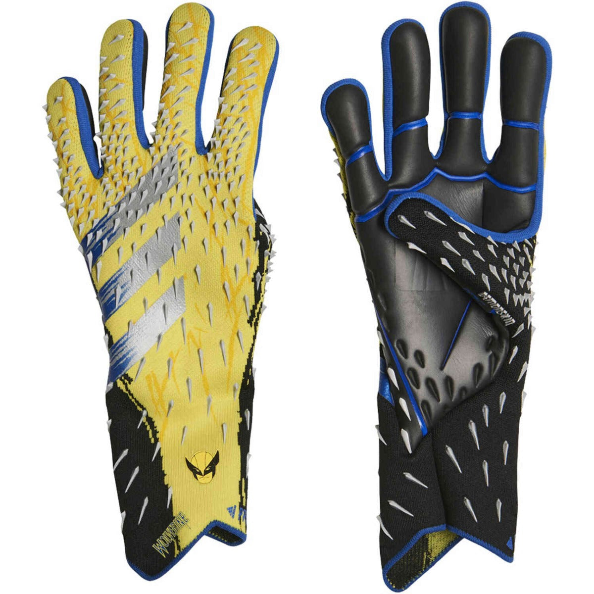 Adidas Marvel X-MEN Wolverine Predator Pro GK Gloves - Yellow-Black (Pair 2)