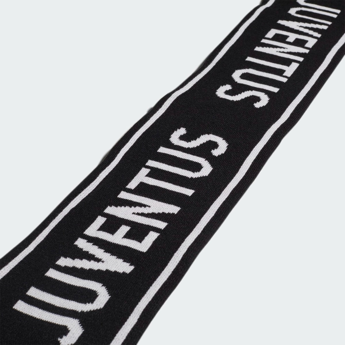 Adidas 2021-22 Juventus Scarf - Black-White (Detail 1)
