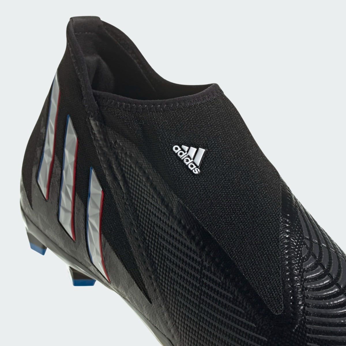 adidas Predator Edge .3 Laceless FG - Black-White (Detail 1)