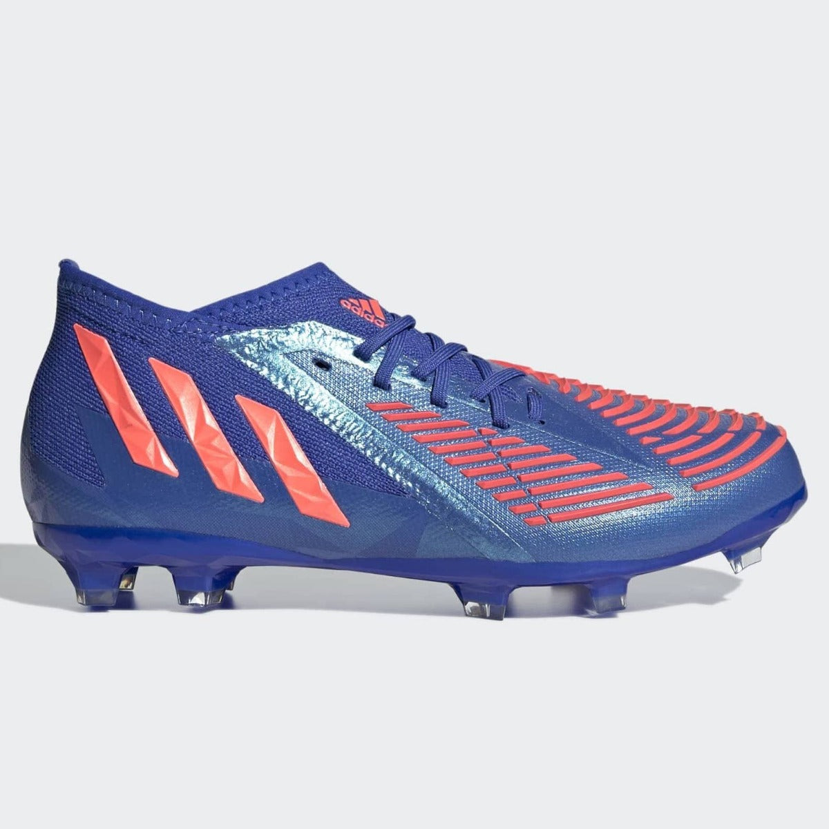 adidas JR Predator Edge .1 FG - Hi Res Blue-Turbo (Side 1)