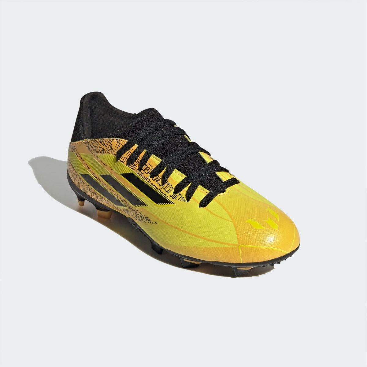 adidas JR X Speedflow Messi .3 FG - Solar Gold-Black (Diagonal 1)