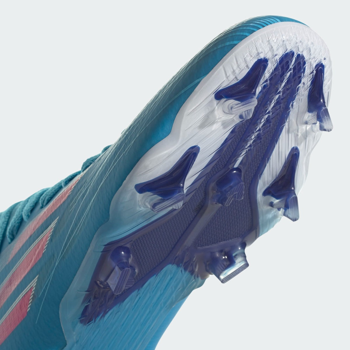 Adidas JR X Speedflow .1 FG - Sky Rush-Shock Pink (Detail 2)