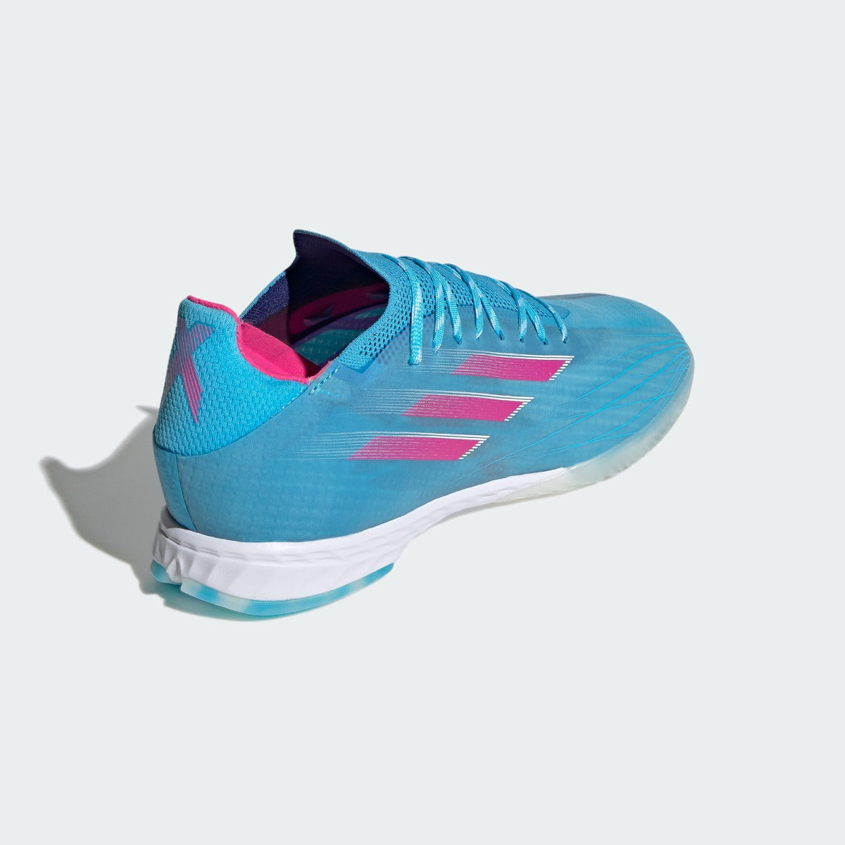 Adidas X Speedflow .1 IN - Sky Rush-Shock Pink (Diagonal 2)