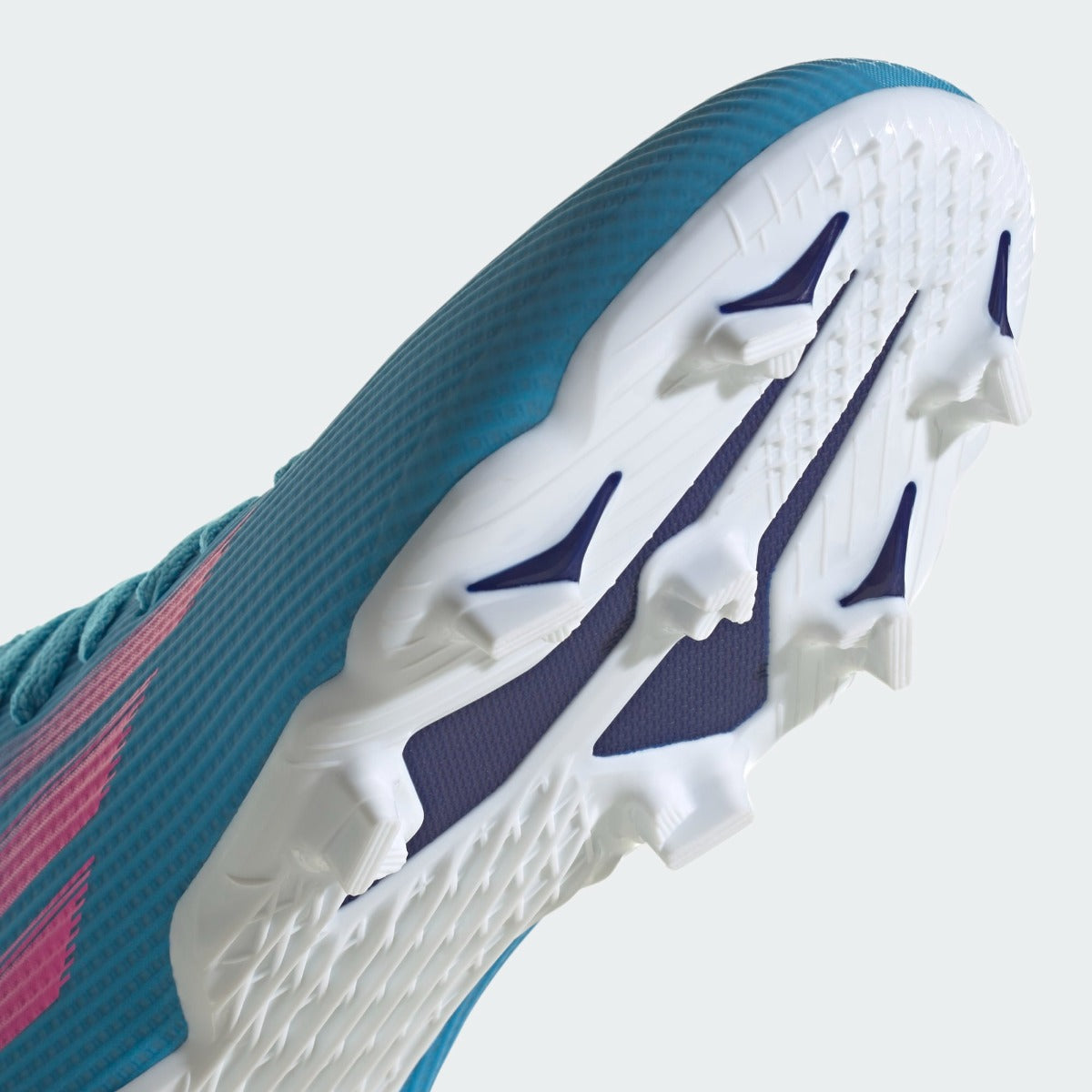 Adidas JR X Speedflow .3 FG - Sky Rush-Shock Pink (Detail 2)