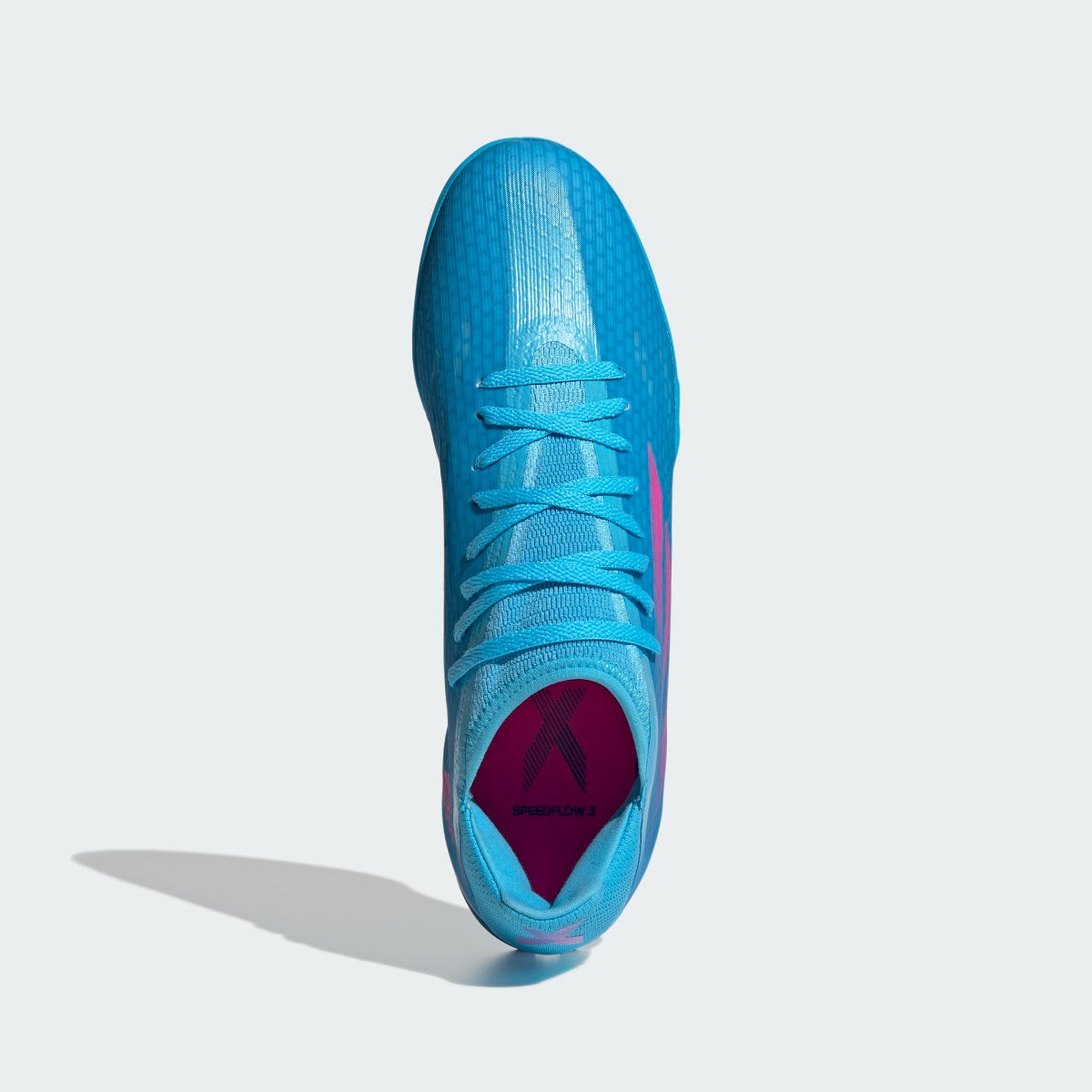 adidas X Speedflow .3 Indoor - Sky Rush-Shock Pink (Top)