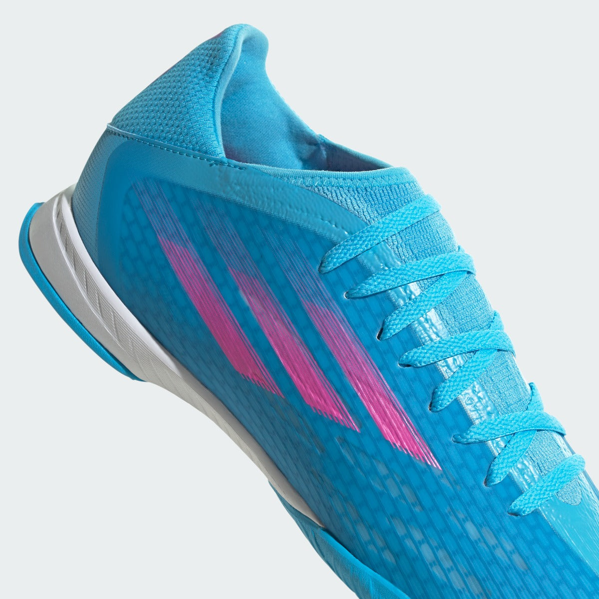 adidas X Speedflow .3 Indoor - Sky Rush-Shock Pink (Detail 1)