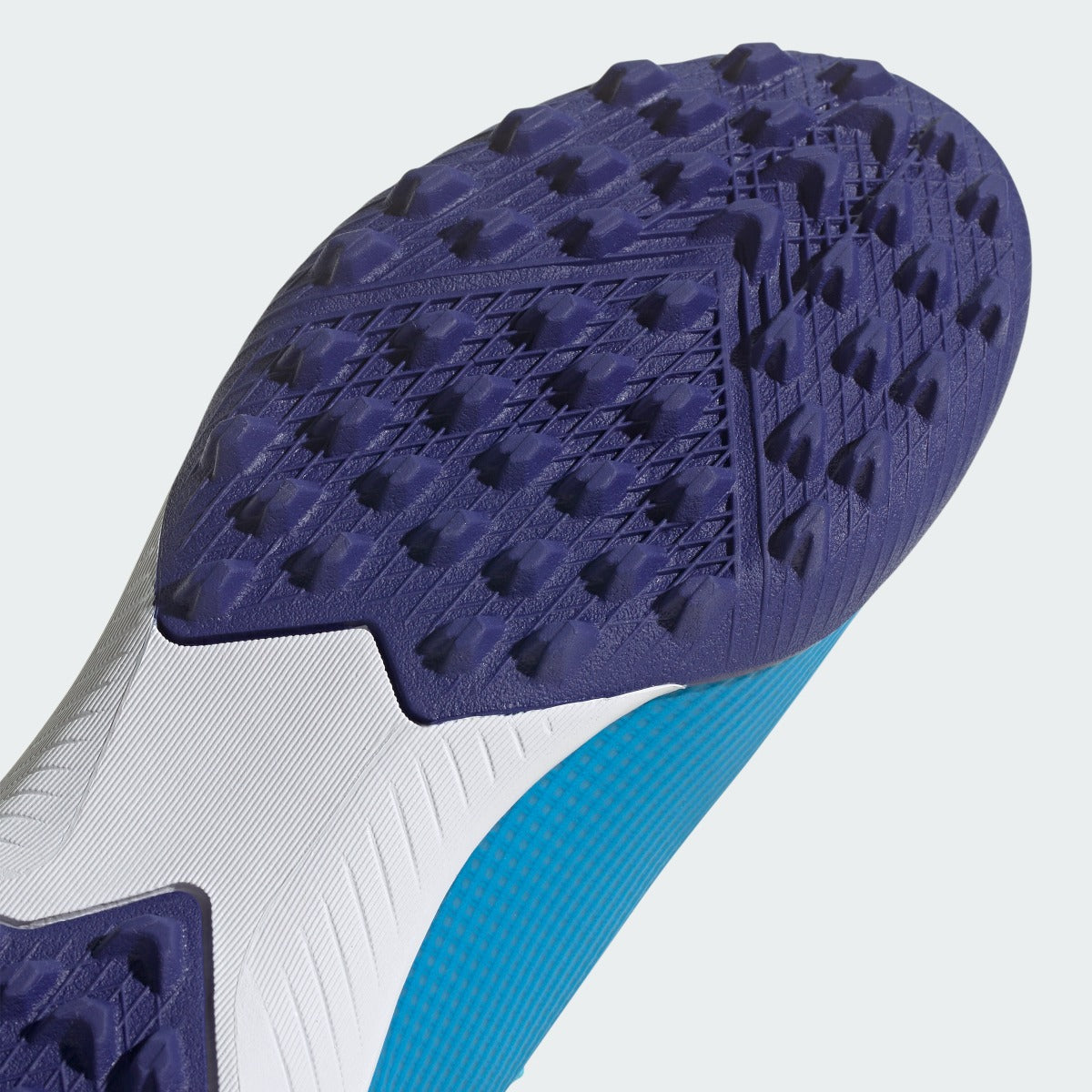 adidas JR X Speedflow .3 Turf - Sky Rush-Shock Pink (Detail 2)