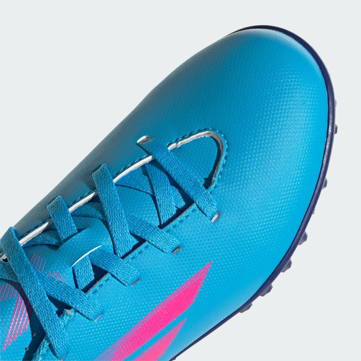 adidas Kids X Speedflow .4 Turf - Sky Rush-Shock Pink (Detail 1)