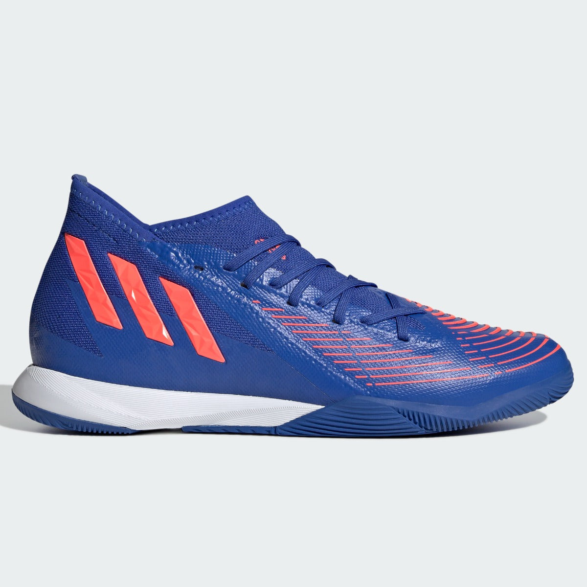 adidas Predator Edge .3 Indoor - Hi Res Blue-Turbo (Side 1)