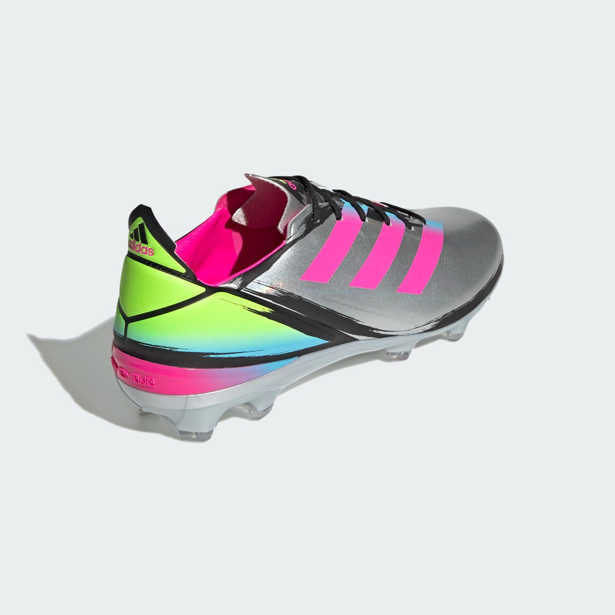 Adidas GameMode FG - Silver-Cyan-Show Pink (Diagonal 1)