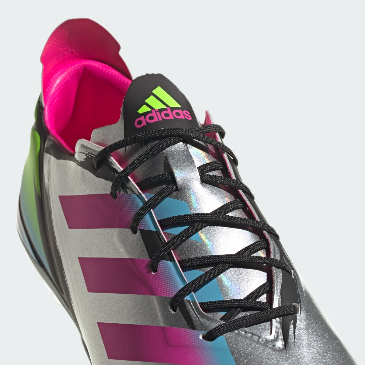 Adidas GameMode FG - Silver-Cyan-Show Pink (Detail 1)