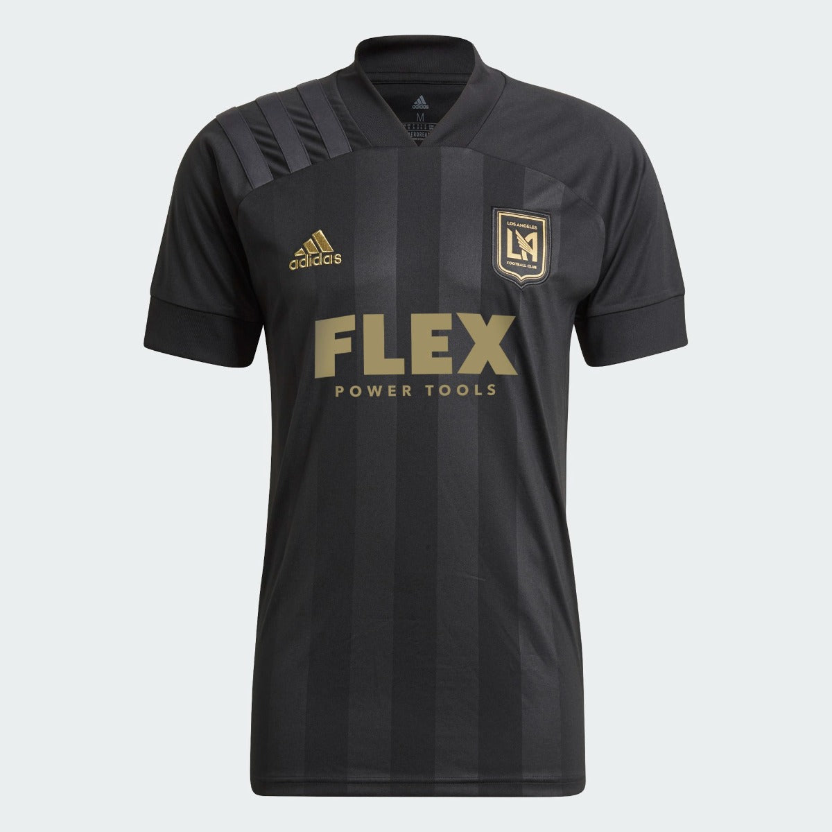 Adidas 2021 LAFC Home jersey - Black-Gold (Front)
