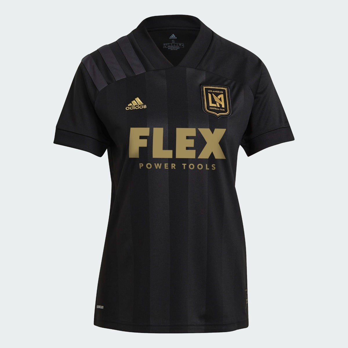 Adidas 2021 LAFC Women Home Jersey - Black-Gold (Front)