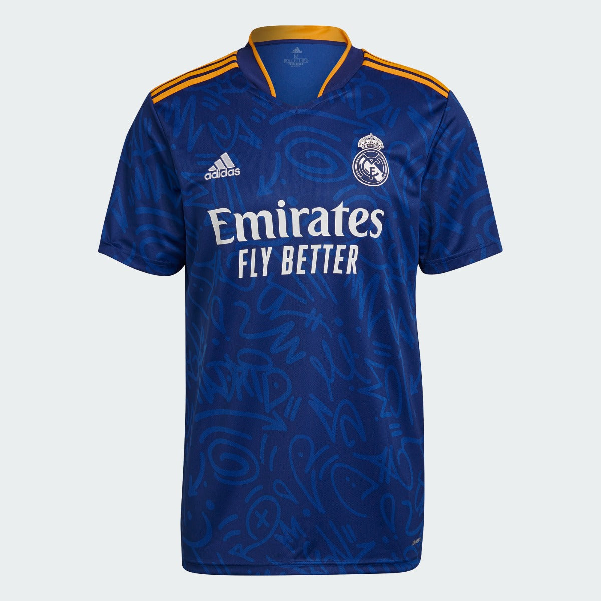Adidas 2021-22 Real Madrid Away Jersey - Victory Blue (Front)