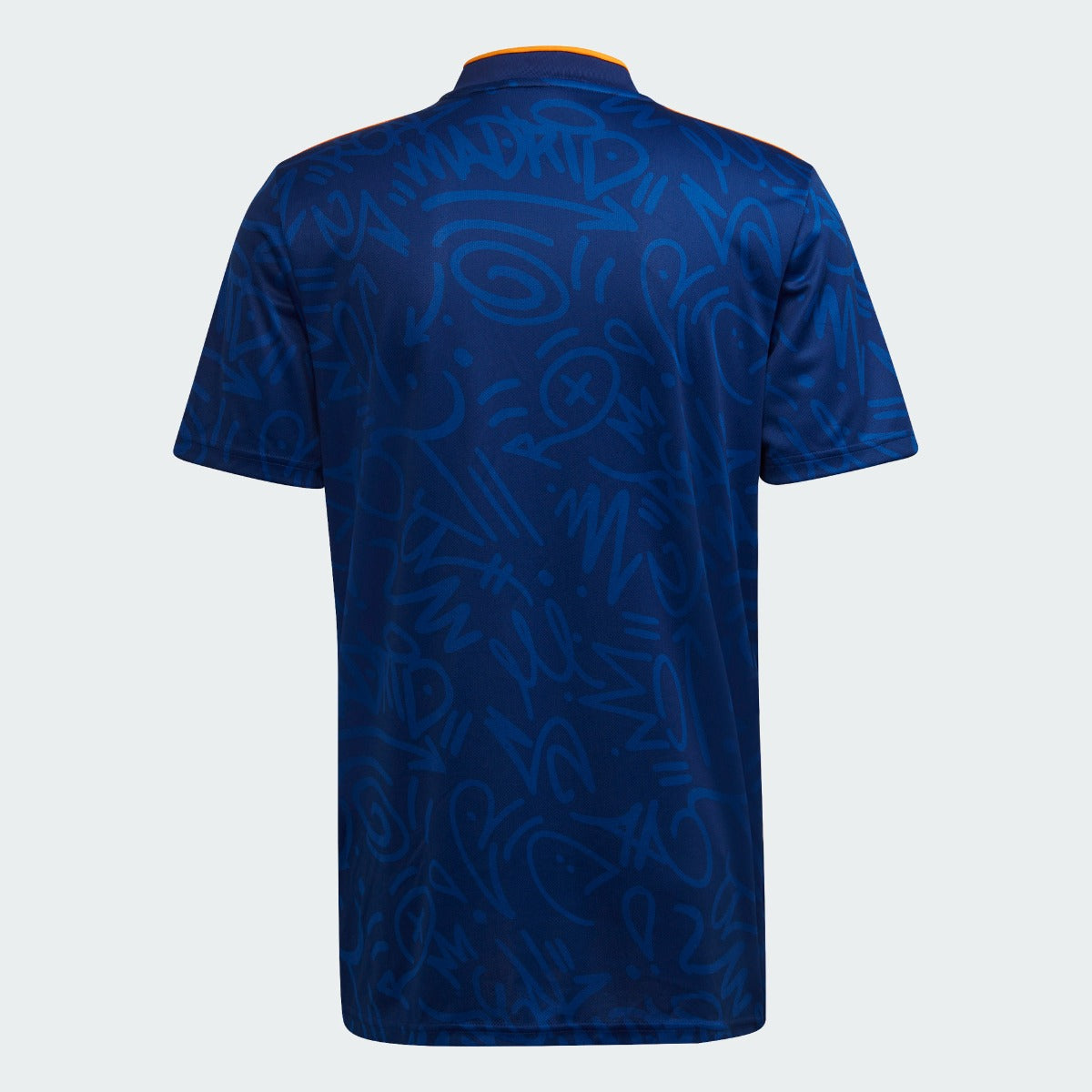 Adidas 2021-22 Real Madrid Away Jersey - Victory Blue (Back)