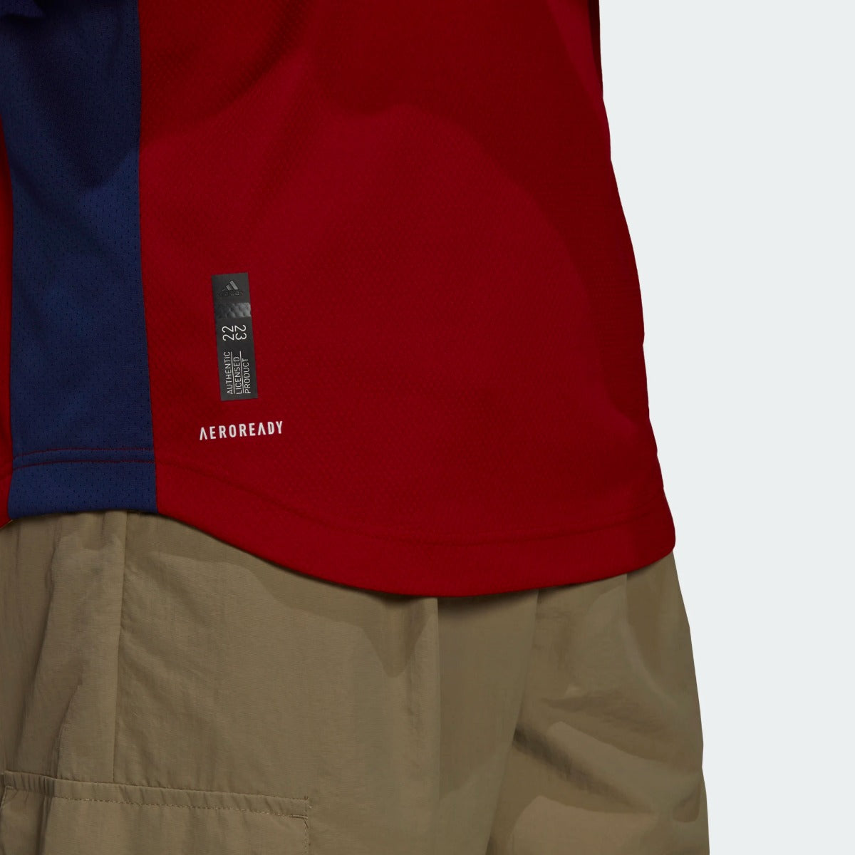 adidas 2022-23 Real Salt Lake Authentic Home Jersey - Victory Red-Sharp Yellow (Detail 2)