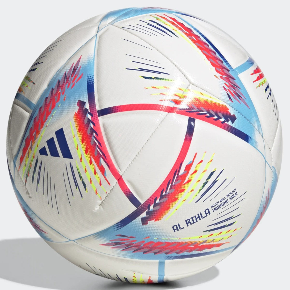 adidas 2022 World Cup Training Futsal Ball - White-Multi (Front)