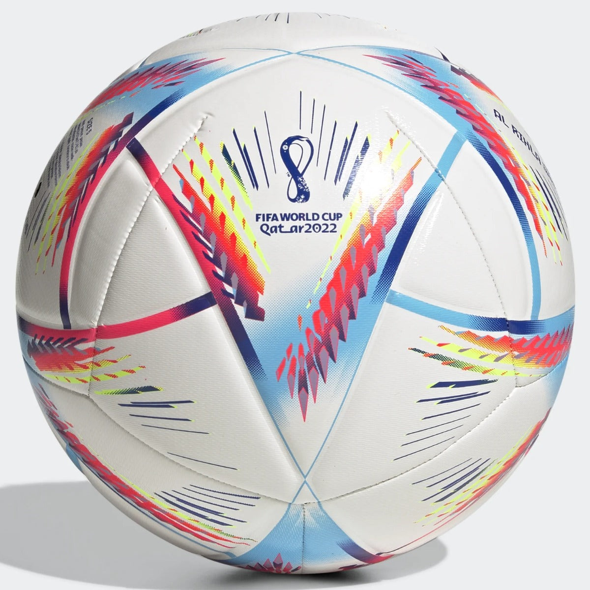adidas 2022 World Cup Training Futsal Ball - White-Multi (Back)