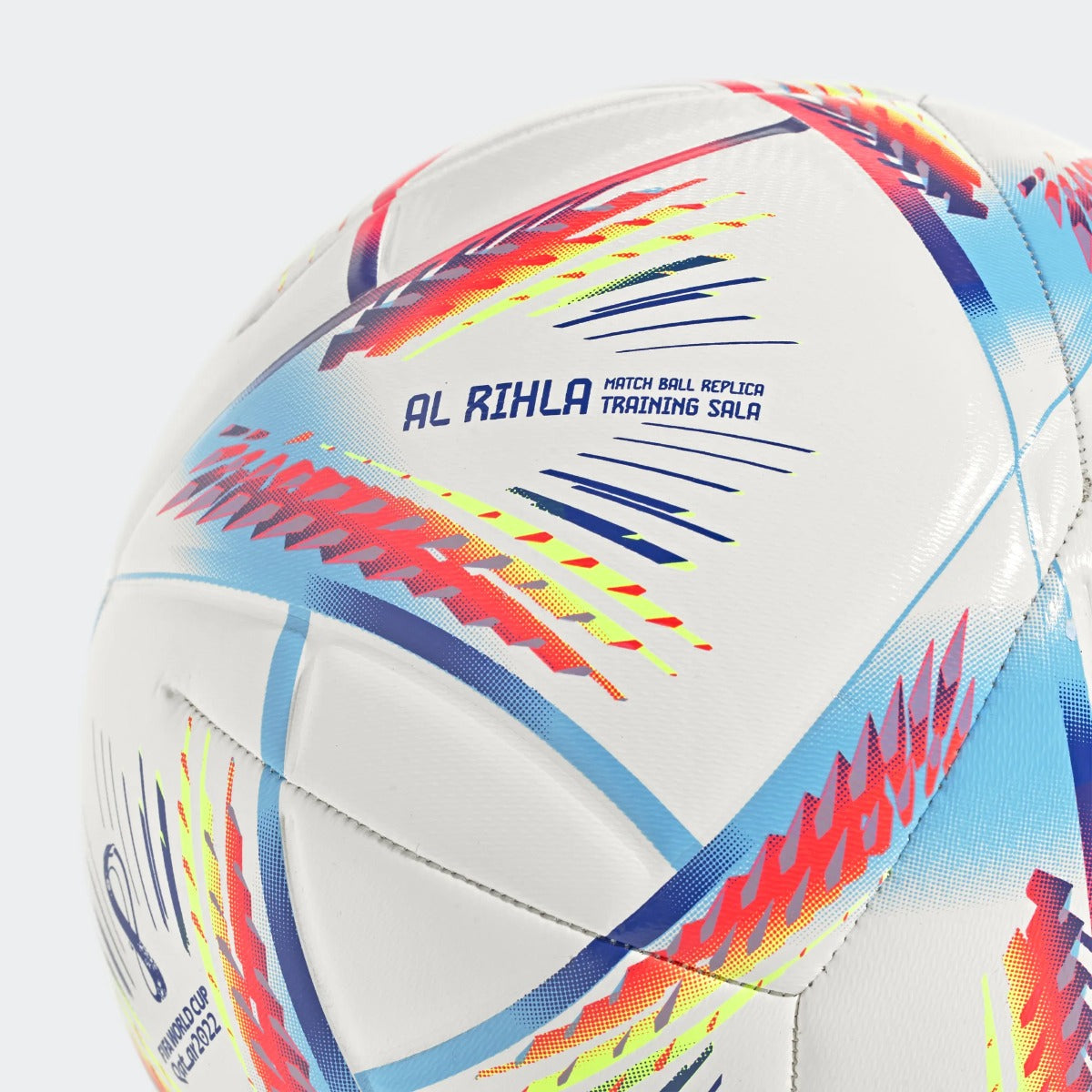 adidas 2022 World Cup Training Futsal Ball - White-Multi (Detail 2)