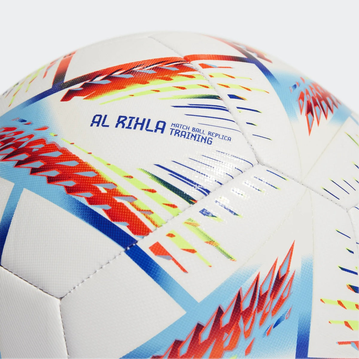 adidas 2022 World Cup Rihla Training Ball - White-Multi (Detail 2)