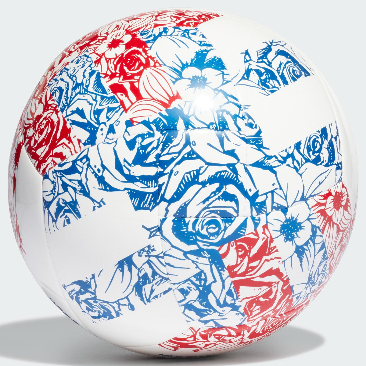 adidas 2022 MLS Club Ball - White-Blue-Red  (Back)